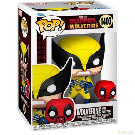 Deadpool Wolverine with Babypool Funko Pop [FIGURKA]