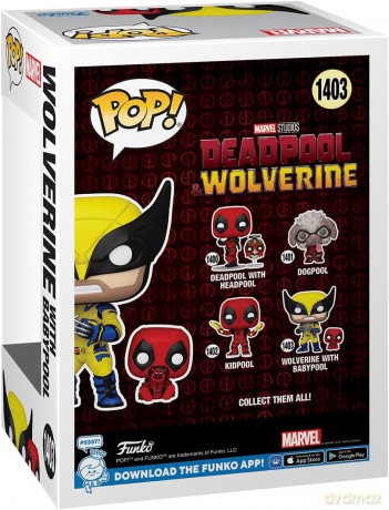 Deadpool Wolverine with Babypool Funko Pop [FIGURKA]