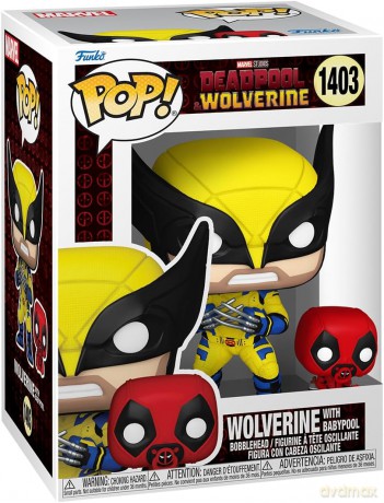 Deadpool Wolverine with Babypool Funko Pop [FIGURKA]