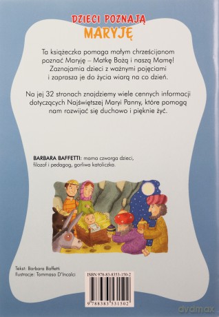 Dzieci poznają Maryję. Nasza wspólnota - Barbara Baffetti [KSIĄŻKA]