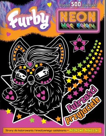 Futrzaści przyjaciele. Neon. Moc koloru [KSIĄŻKA]