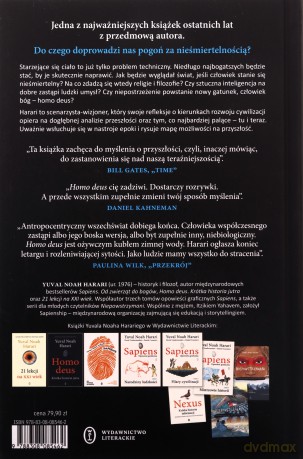 Homo deus. Krótka historia jutra - Yuval Noah Harari [KSIĄŻKA]