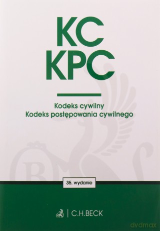KC. KPC. Kodeks cywilny. Kodeks postępowania cywilnego. Edycja Sędziowska5 - Opracowanie Redakcyjne [KSIĄŻKA]