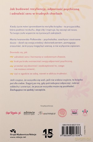 Kiedy życie mówi sprawdzam - Marta Iwanowska-Polkowska [KSIĄŻKA]