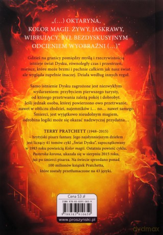 Kolor magii - Terry Pratchett [KSIĄŻKA]