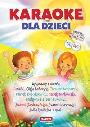 Karaoke dla dzieci + CD + DVD TW [KSIĄŻKA]