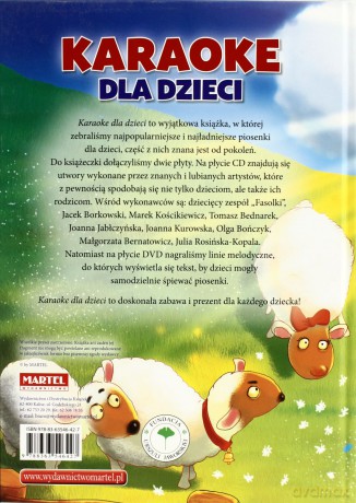 Karaoke dla dzieci + CD + DVD TW [KSIĄŻKA]