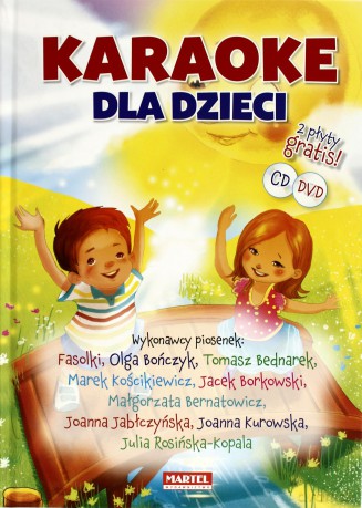 Karaoke dla dzieci + CD + DVD TW [KSIĄŻKA]