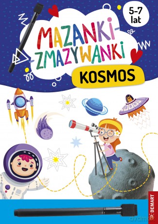 Mazanki-zmazywanki. Kosmos - Anna Borchard [KSIĄŻKA]