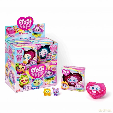 MojiPops Rainbow Series Mojibox serduszko 1szt.mix [FIGURKA]