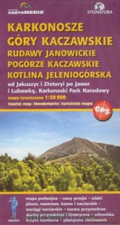 Karkonosze Góry Kaczawskie Rudawy Janowickie Pogór [KSIĄŻKA]