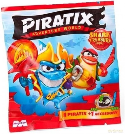 Piratix Shark Treasure One Pack 1szt. [FIGURKA]
