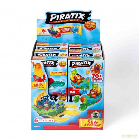 Piratix Shark Treasure Sea Speeder 1szt.(figurka)