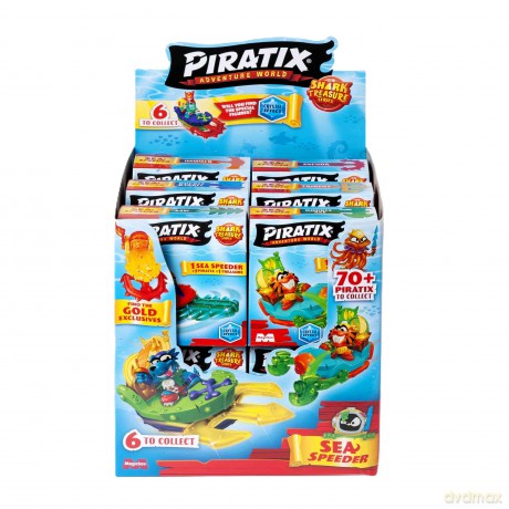 Piratix Shark Treasure Sea Speeder 1szt.(figurka)