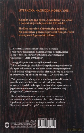 Prowadź swój pług przez kości umarłych - Olga Tokarczuk [KSIĄŻKA]