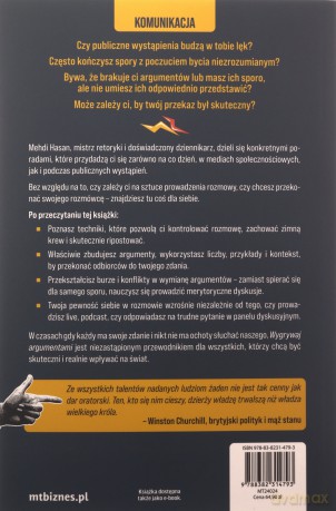 Wygrywaj argumentami. Sztuka dyskusji, przekonywania i wystąpień publicznych - Mehdi Hasan [KSIĄŻKA]