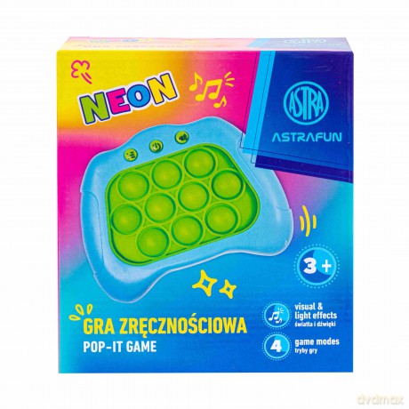 Zabawka sensoryczna Pop It Astrafun Neon