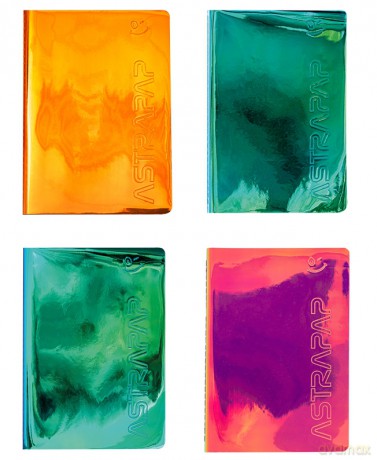 Zeszyt A5 holographic 32k.linia 1szt.mix