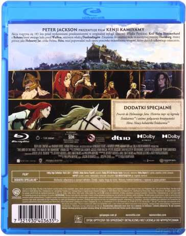Władca Pierścieni: Wojna Rohirrimów [Blu-Ray]