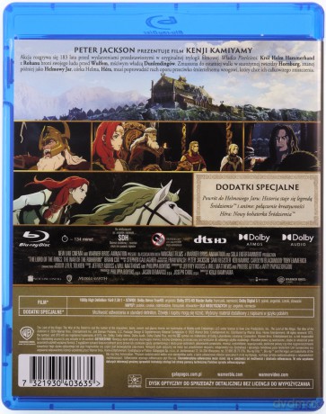 Władca Pierścieni: Wojna Rohirrimów [Blu-Ray]