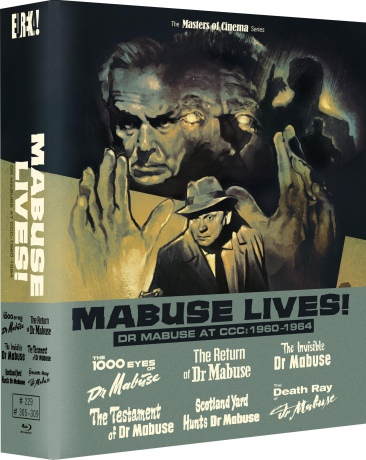 Mabuse Lives! Dr Mabuse At Ccc: 1960-1964 [4xBlu-Ray]