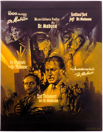 Mabuse Lives! Dr Mabuse At Ccc: 1960-1964 [4xBlu-Ray]