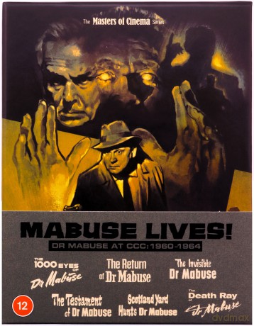 Mabuse Lives! Dr Mabuse At Ccc: 1960-1964 [4xBlu-Ray]