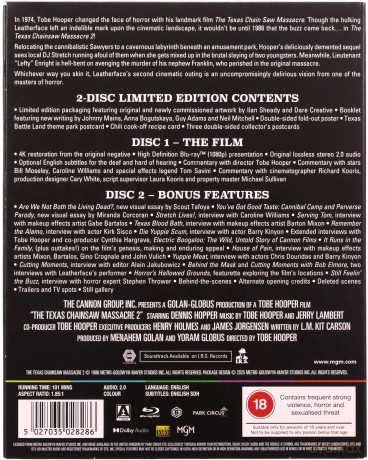 The Texas Chainsaw Massacre 2 (Teksańska masakra piłą mechaniczną 2) [2xBlu-Ray]