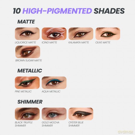 Wonderskin - 1440 Longwear Eyeliner Liquorice Makeup Liquorice