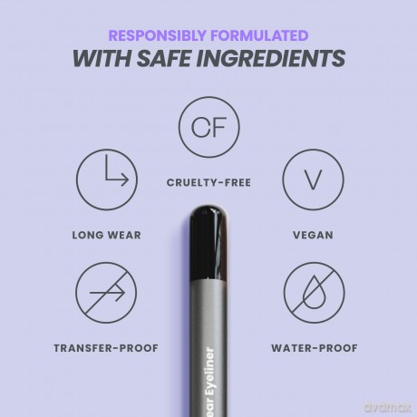 Wonderskin - 1440 Longwear Eyeliner Liquorice Makeup Liquorice