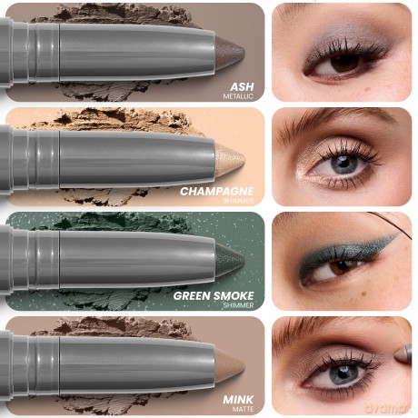 Wonderskin - IYKYK Eyeshadow Stick - Ash - 1.4 g Makeup Ash