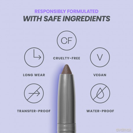 Wonderskin - IYKYK Eyeshadow Stick - Ash - 1.4 g Makeup Ash