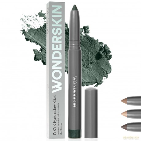 Wonderskin - IYKYK Eyeshadow Stick - Green Smoke - 1.4 g Makeup Green Smoke
