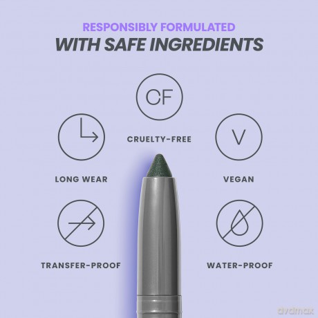 Wonderskin - IYKYK Eyeshadow Stick - Green Smoke - 1.4 g Makeup Green Smoke