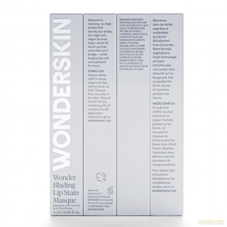 Wonderskin - Wonder Blading Lip Stain Kit Darling Bright Plum Makeup