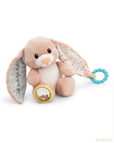 NICI Activity soft toy bunny Fjella Ich beschütze dich 23cm on header card