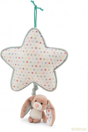 NICI Pozytywka gwiazdka 21x20cm z króliczkeim Fjella 9cm