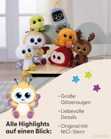 NICI Activity soft toy bunny Fjella 23cm on header card