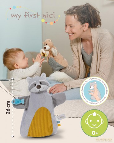 NICI pacynka pocieszyciel szop 26x25cm