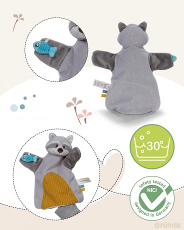 NICI pacynka pocieszyciel szop 26x25cm