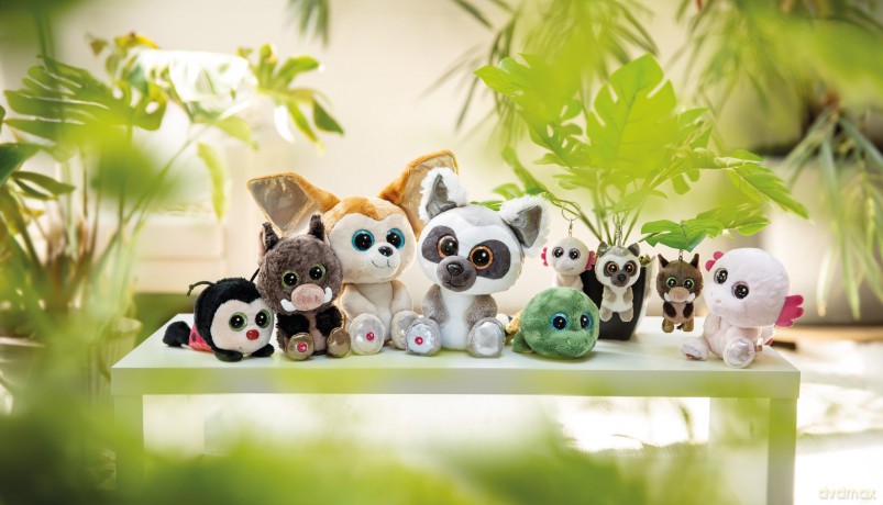 NICI wieszak/brelok na klucze lemur King Lou 9cm