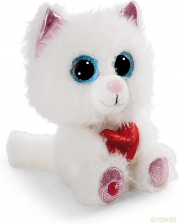 NICI Przytulanka kot Pawdi Meow 15cm z serduszkiem