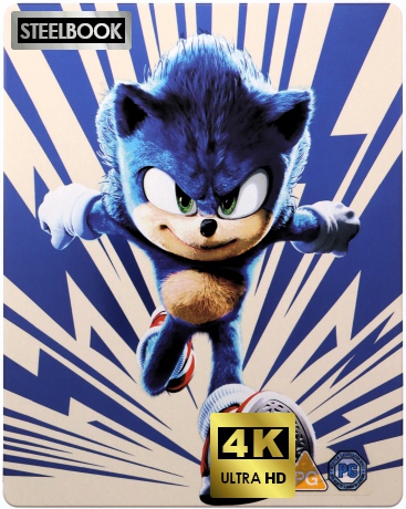 Sonic the Hedgehog 3 (Sonic 3: Szybki jak błyskawica) (steelbook) [Blu-Ray 4K]