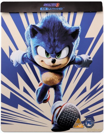 Sonic the Hedgehog 3 (Sonic 3: Szybki jak błyskawica) (steelbook) [Blu-Ray 4K]
