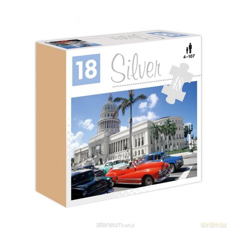 ALEXANDER 48 el. Samochody Silver [PUZZLE]