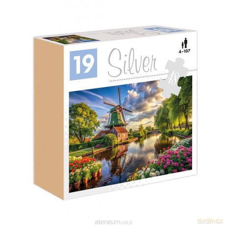 ALEXANDER 48 el. Wiatrak Silver [PUZZLE]