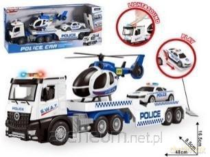 Auto laweta Policja