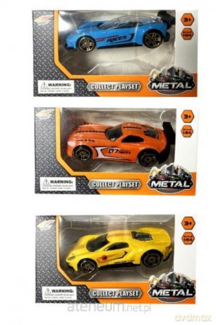 Auto sportowe metalowe MIX