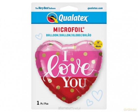 Balon foliowy I Love You 46cm