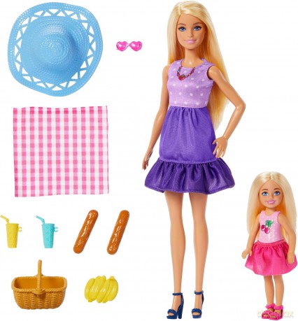Barbie Family&Friends Siostry na pikniku